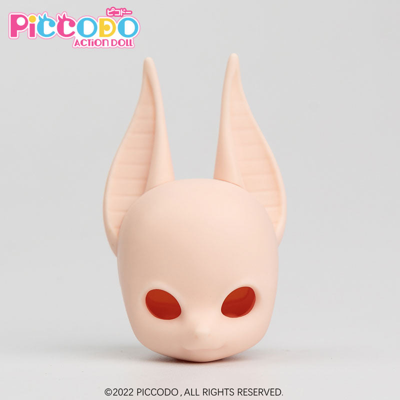 PICCODO Series Deformed Style Doll's Resin Head FURRY FOX Doll White