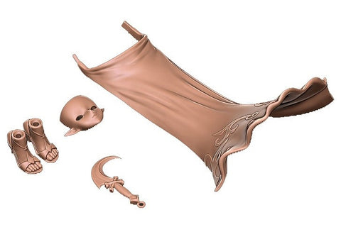 Original - Yufiria - Ma-ka shoki dankai - Optional parts Set (Daoqihu)