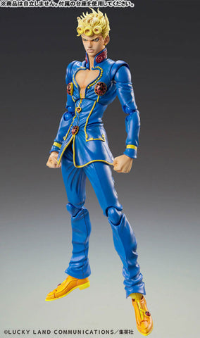 Jojo no Kimyou na Bouken - Ougon no Kaze - Giorno Giovanna - Super Action Statue (#79) - Second - 2026 Re-release (Medicos Entertainment)