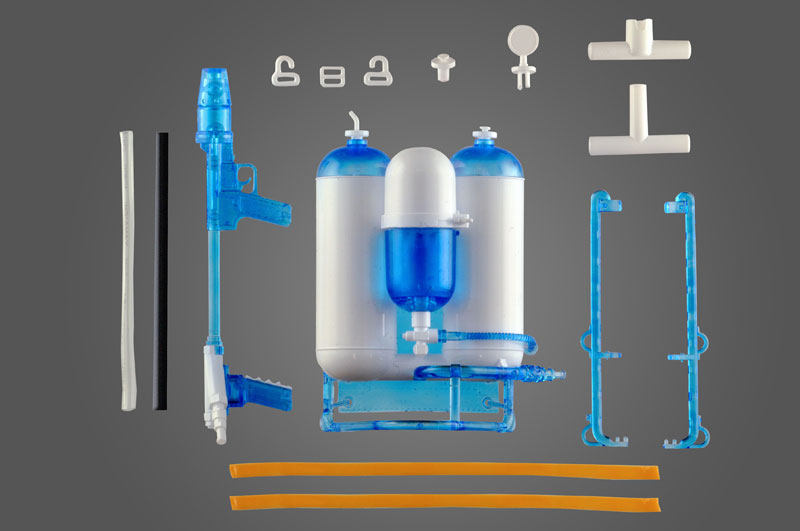 [LA081] Water Gun D 1/12 Plastic Model