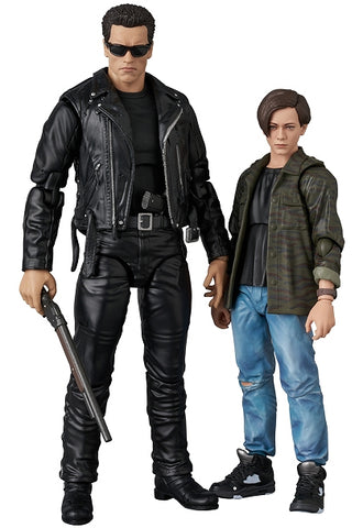 Terminator 2: Judgment Day - T-800 - John Connor - Mafex (No.280) - T2 Ver. (Medicom Toy)