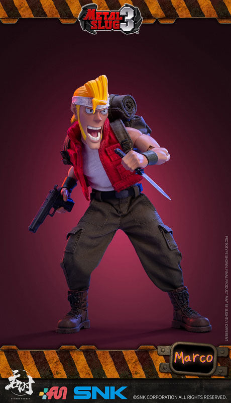 Metal Slug 3 1/12 Scale Action Figure Marco