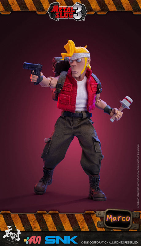 Metal Slug 3 1/12 Scale Action Figure Marco