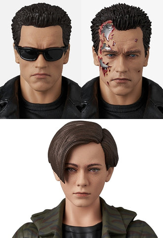 Terminator 2: Judgment Day - T-800 - John Connor - Mafex (No.280) - T2 Ver. (Medicom Toy)