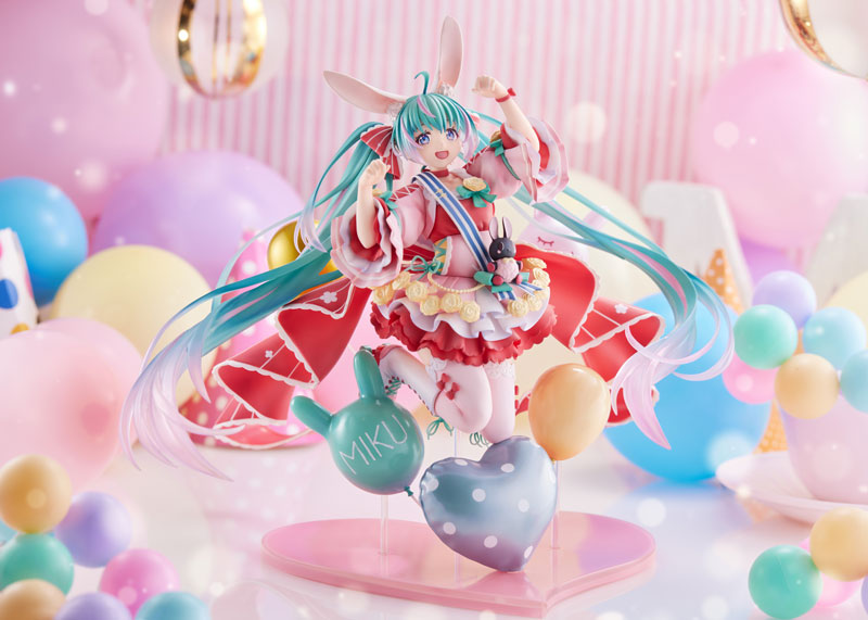 Hatsune Miku 1/7 Scale Figure - Birthday 2021 (Pretty Rabbit Ver.) by Spiritale