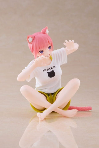 Gotoubun no Hanayome ∬ - Nakano Ichika - Desktop Cute - Cat Room Wear Ver. (Taito)