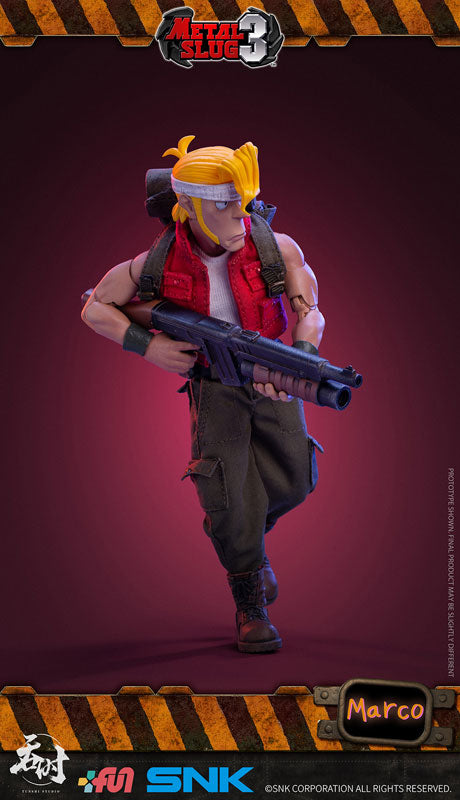 Metal Slug 3 1/12 Scale Action Figure Marco