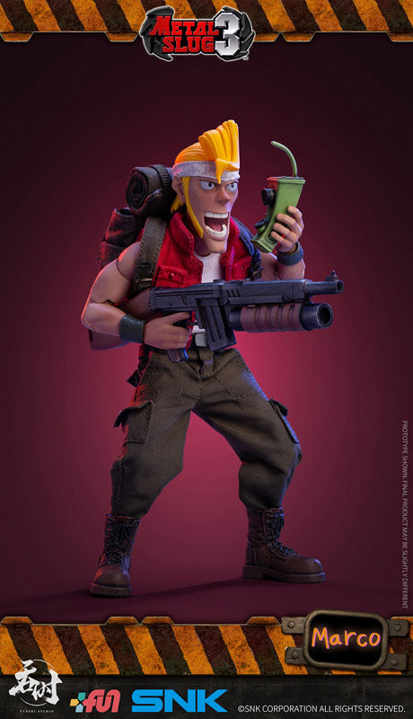 Metal Slug 3 1/12 Scale Action Figure Marco