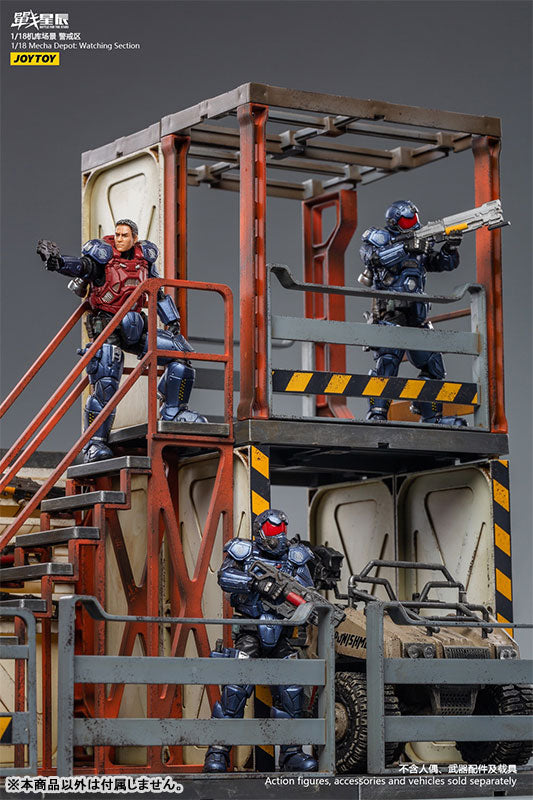 1/18 Battle for the Stars Mecha Depot Watching Section Diorama