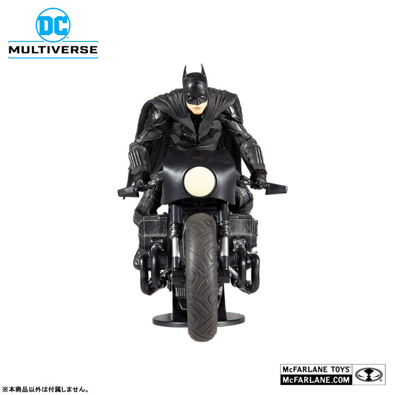 DC Comics - DC Multiverse: Vehicle - Batcycle [Movie / The Batman]