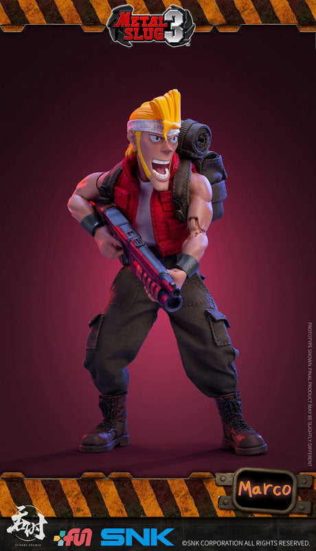 Metal Slug 3 1/12 Scale Action Figure Marco