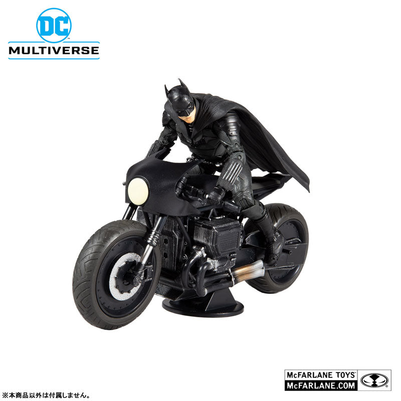 DC Comics - DC Multiverse: Vehicle - Batcycle [Movie / The Batman]