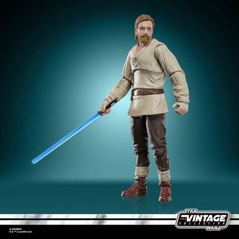 Star Wars"VINTAGE Series" 3.75 Inch, Action Figure Obi-Wan Kenobi (Wandering Jedi)