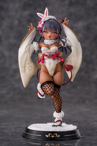 Original - Kasshoku Succubus-chan - 1/6 - Haregi Bunny Ver. - Deluxe Ver. (Kiwi Toys)