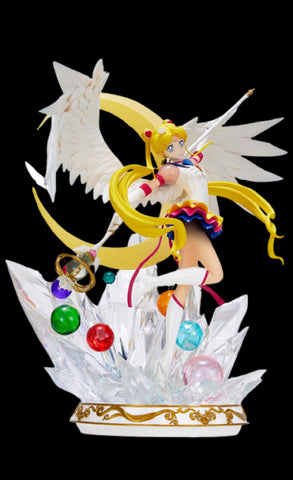 Bishoujo Senshi Sailor Moon Cosmos - Wonder Statue - Eternal Sailor Moon (Plex)