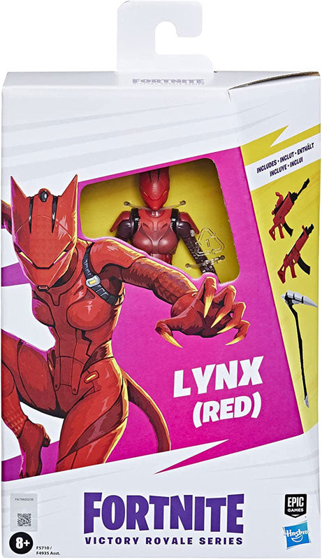 Fortnite - Hasbro Action Figure: 6 Inch / Victory Royale - Series 3.0 - Lynx (Red)