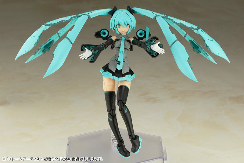 【新品】フレームアームズ　フレームアーティスト　初音ミク 1/100 Frame Arms Frame Artist Hatsune Miku 1/100 Plastic Model