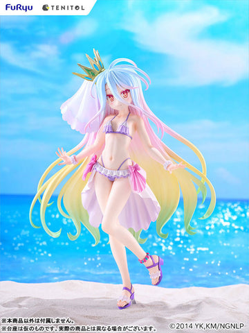 No Game No Life - Shiro - Tenitol - Tenitol Tall - Swimsuit Dress Ver. (FuRyu)