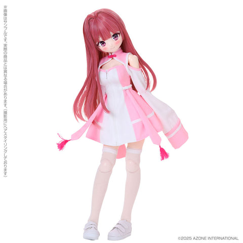Poe-Poe×Iris Collect petit Komomo - Cup and Steamed Bun Girl! - Lovely Pink Ver. (Azone)