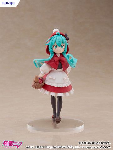 Piapro Characters - Hatsune Miku - Desktop Fairy - Little Red Riding Hood ver. (FuRyu)