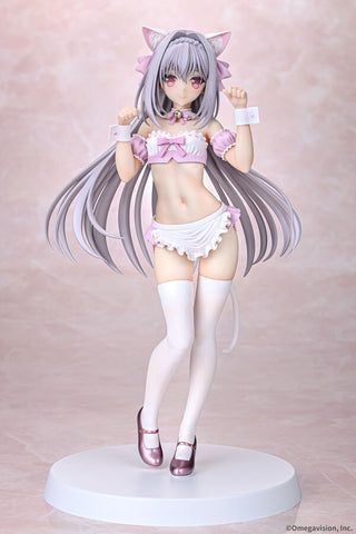 Tsuki ni Yorisou Otome no Sahou - Sakurakouji Luna - 1/6 - Cat Ear Maid Ver., Sakura Color Ver. (Q-six)