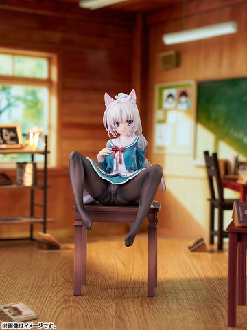 Senren Banka - Tomotake Yoshino - 1/7 - Animal Ears School Uniform Ver. (Luminous Box)
