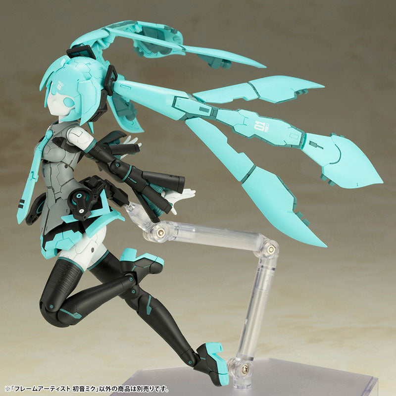 【新品】フレームアームズ　フレームアーティスト　初音ミク 1/100 Frame Arms Frame Artist Hatsune Miku 1/100 Plastic Model