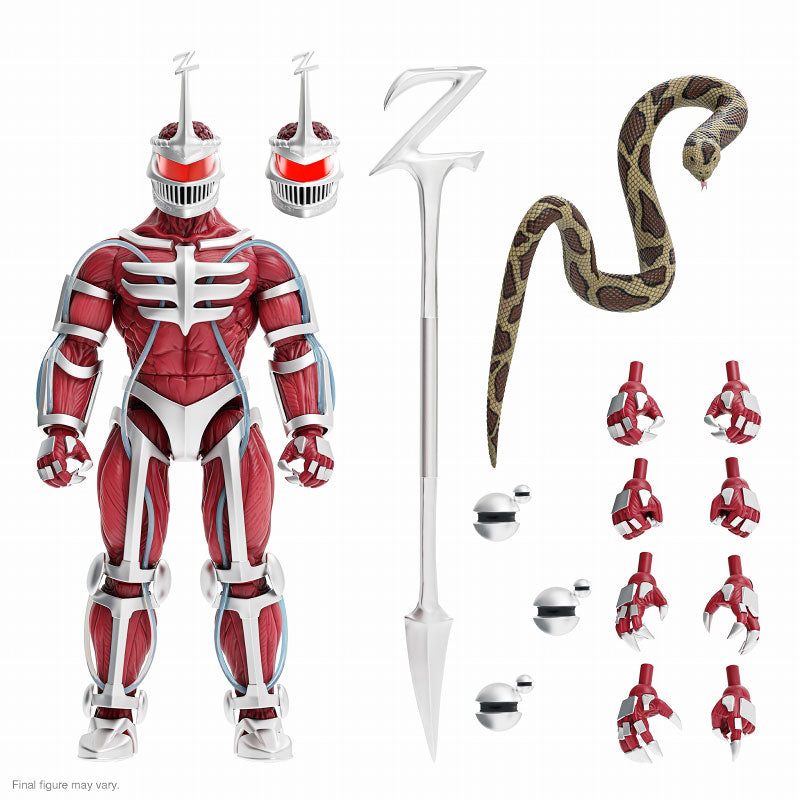 Mighty Morphin Power Rangers/ Lord Zedd Ultimate Action Figure