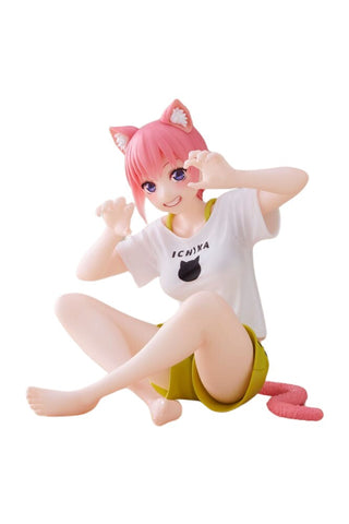 Gotoubun no Hanayome ∬ - Nakano Ichika - Desktop Cute - Cat Room Wear Ver. (Taito)