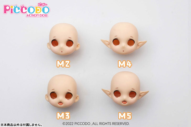 PICCODO Series Deformed Style Doll's Resin Head NIAUKI M2 (w/Makeup Ver.) Natural