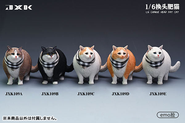 1/6 Fat Cat Exchangeable Face D