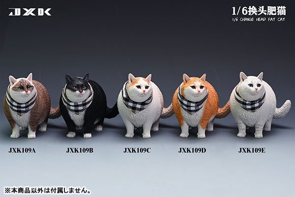 1/6 Fat Cat Exchangeable Face D