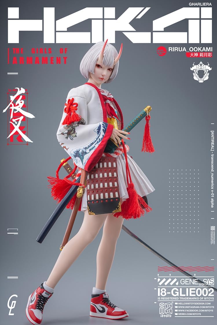 THE GIRLS OF ARMAMENT - I8-GLIE002 - Lilua Ogami - 1/6 (i8TOYS)