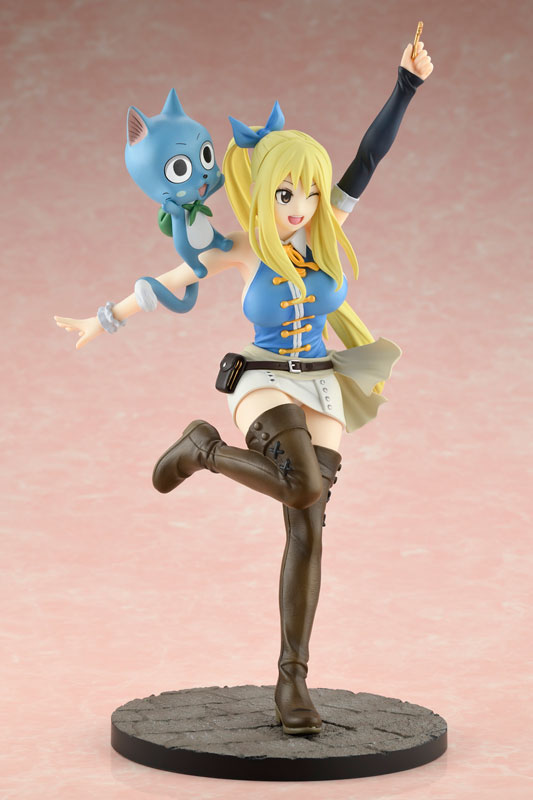 Fairy Tail - Happy - Lucy Heartfilia - 1/8 - Wink Ver. (Bell Fine