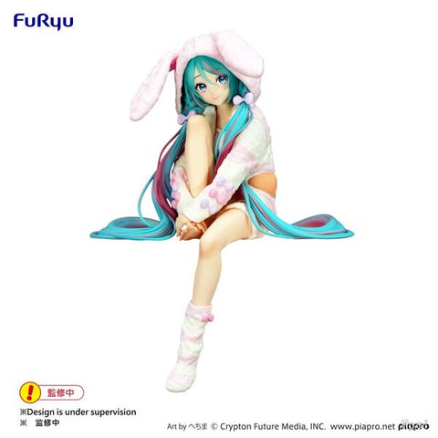 Piapro Characters - Hatsune Miku - Noodle Stopper Figure - Usamimi Pajama (FuRyu)