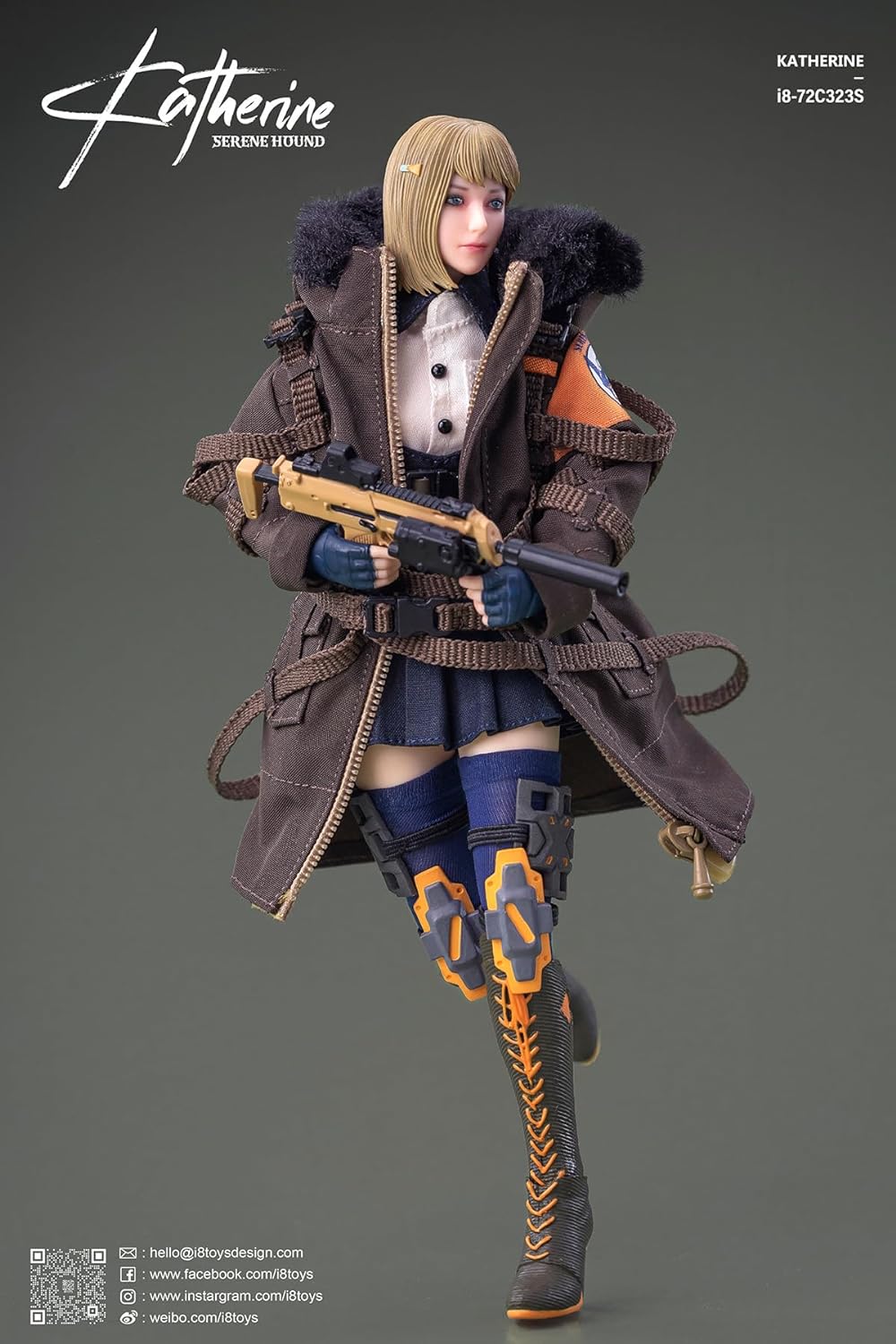 SERENE HOUND Series - i8-72C323D - Catherine - 1/12 - Deluxe