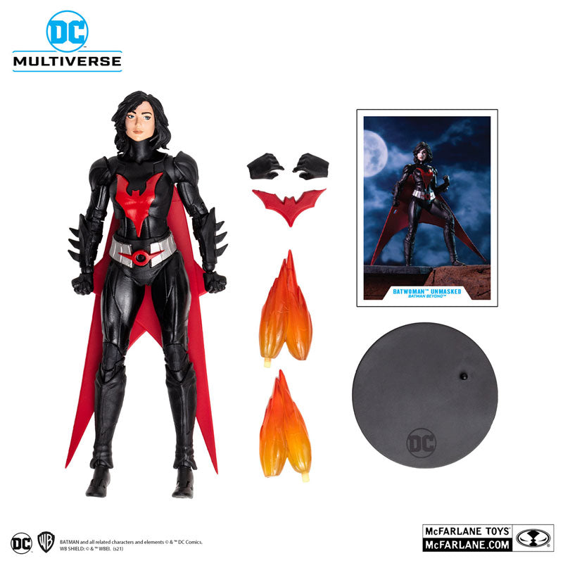 DC Comics - DC Multiverse: 7 Inch Action Figure - #129 Batwoman (Unmasked) [Comic / Batman Beyond]