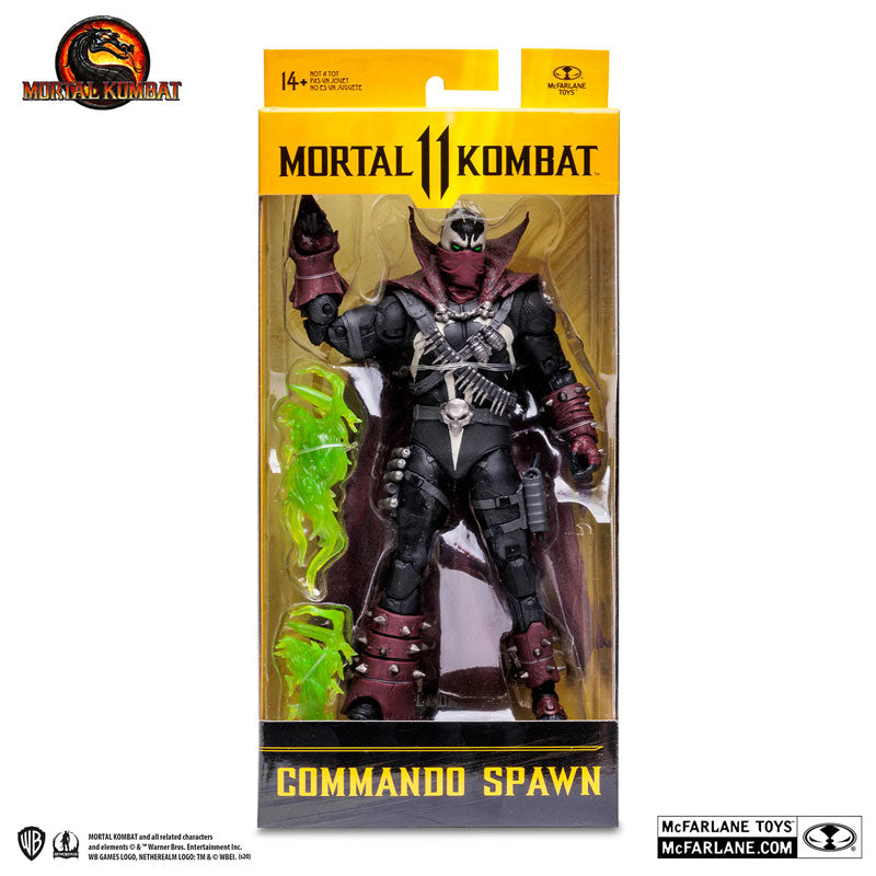"Mortal Kombat" Action Figure 7 Inch Commando Spawn