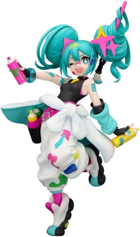 Piapro Characters - Hatsune Miku - Trio-Try-iT Figure - Paint Girl (FuRyu)
