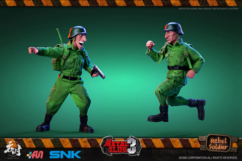 Metal Slug 3 1/12 Scale Action Figure Rebel Soldier 2pk Set