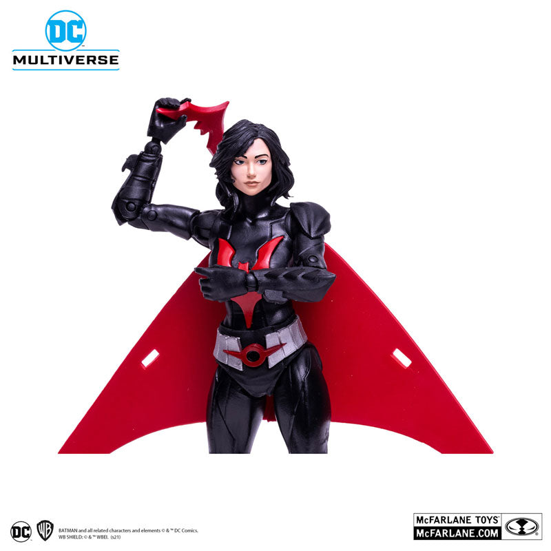 DC Comics - DC Multiverse: 7 Inch Action Figure - #129 Batwoman (Unmasked) [Comic / Batman Beyond]