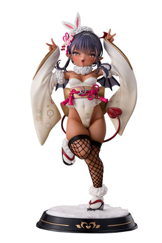 Original - Kasshoku Succubus-chan - 1/6 - Haregi Bunny Ver. - Deluxe Ver. (Kiwi Toys)