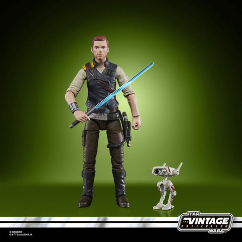 Star Wars VINTAGE Series 3.75 Inch, Action Figure Cal Kestis "Jedi Survivor"