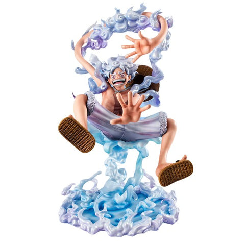 One Piece - Monkey D. Luffy - Portrait of Pirates "Evolutionary History" - Gear 5 (MegaHouse) [Shop Exclusive]