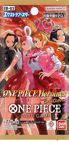 ONE PIECE Trading Card Game - EXTRA BOOSTER - Heroines Edition - [EB03] - Japanese Ver (Bandai)