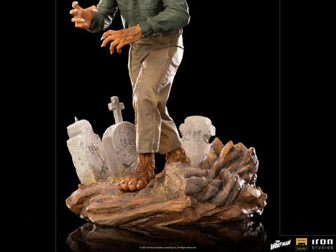 "Universal Monsters" Iron Studios Statue "Deluxe Art Scale" 1/10 Scale Wolf Man
