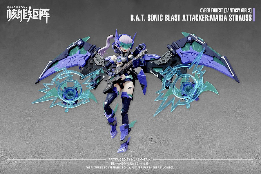 Cyber Forest - FANTASY GIRLS - FF0115 B.A.T. Sonic Blur Attacker: MARIA STRAUSS (NUKE MATRIX)