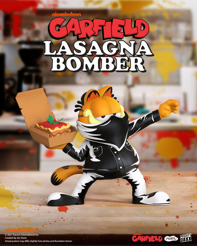 Garfield / Lasagna Bomber by Ndikol 7 Inch Vinyl Art Statue