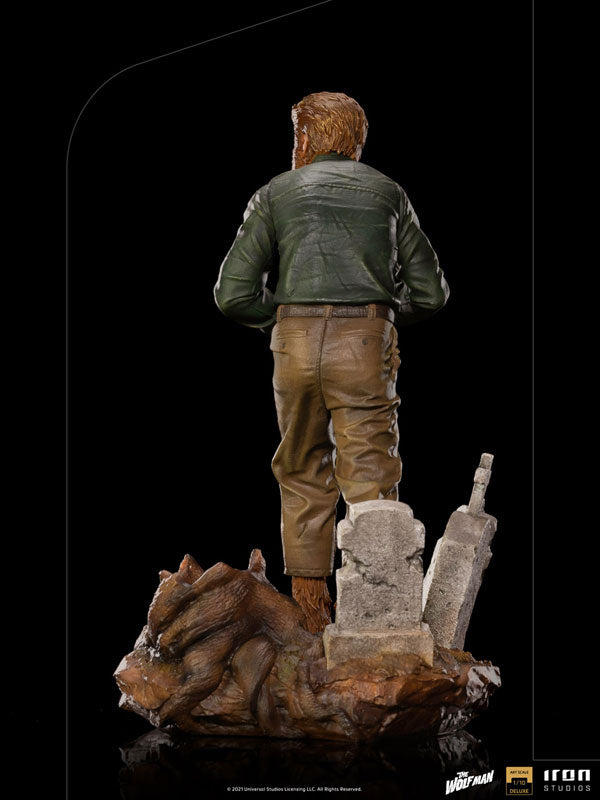 "Universal Monsters" Iron Studios Statue "Deluxe Art Scale" 1/10 Scale Wolf Man