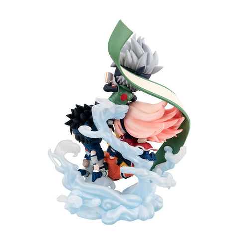 Naruto Shippuuden - Haruno Sakura - Hatake Kakashi - Uchiha Sasuke - Uzumaki Naruto - FigUnity (MegaHouse) [Shop Exclusive]